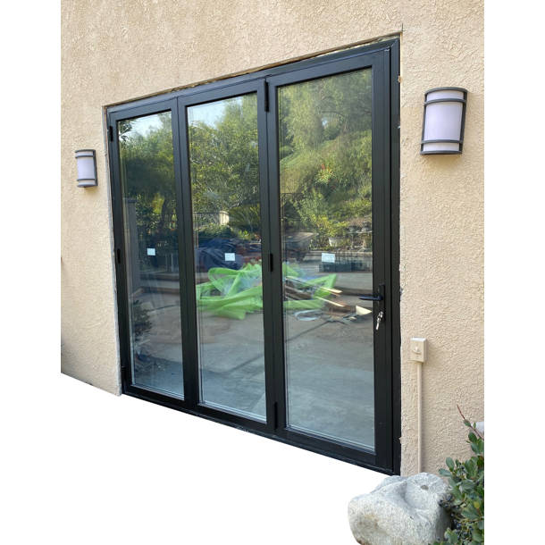 Teza Doors Aluminum Folding Patio Door Wayfair